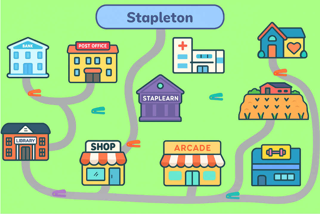 Stapleton Map
